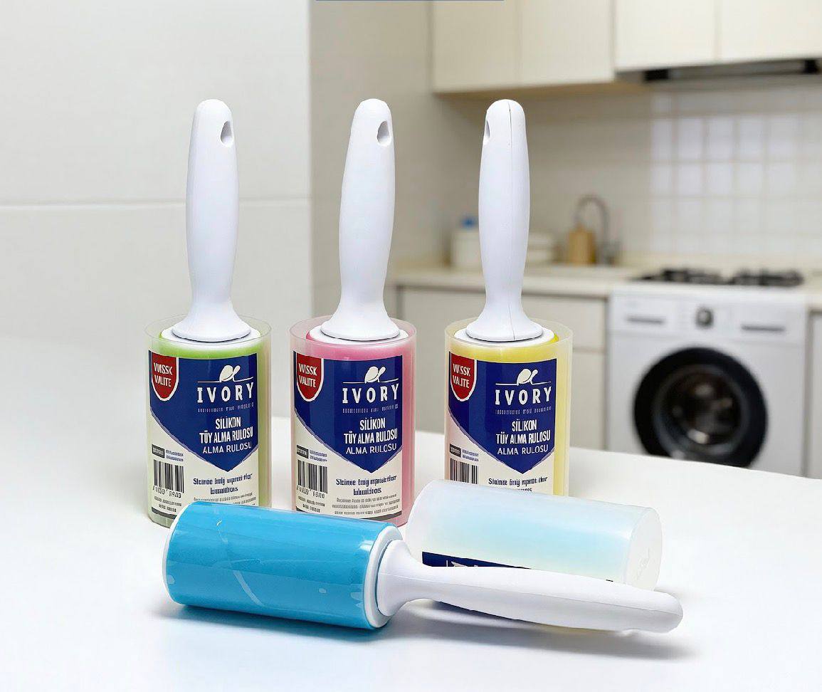 Ivory Silikon Tüy Alma Rulosu