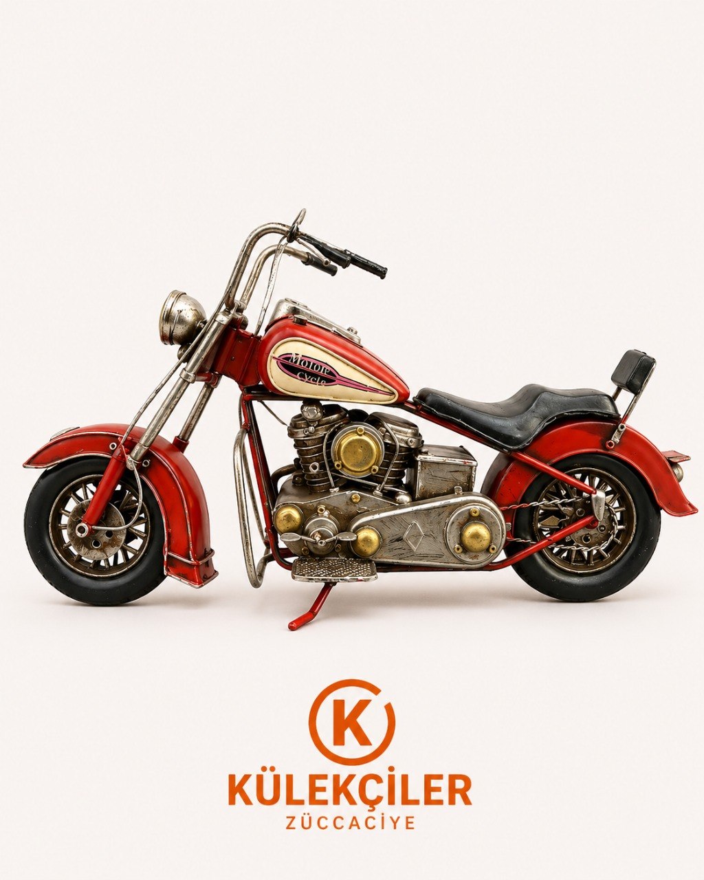 Dekoratif Metal Motorsiklet