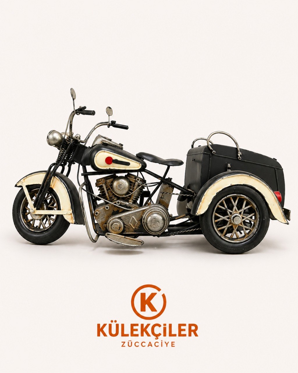 Metal Dekoratif Motorsiklet