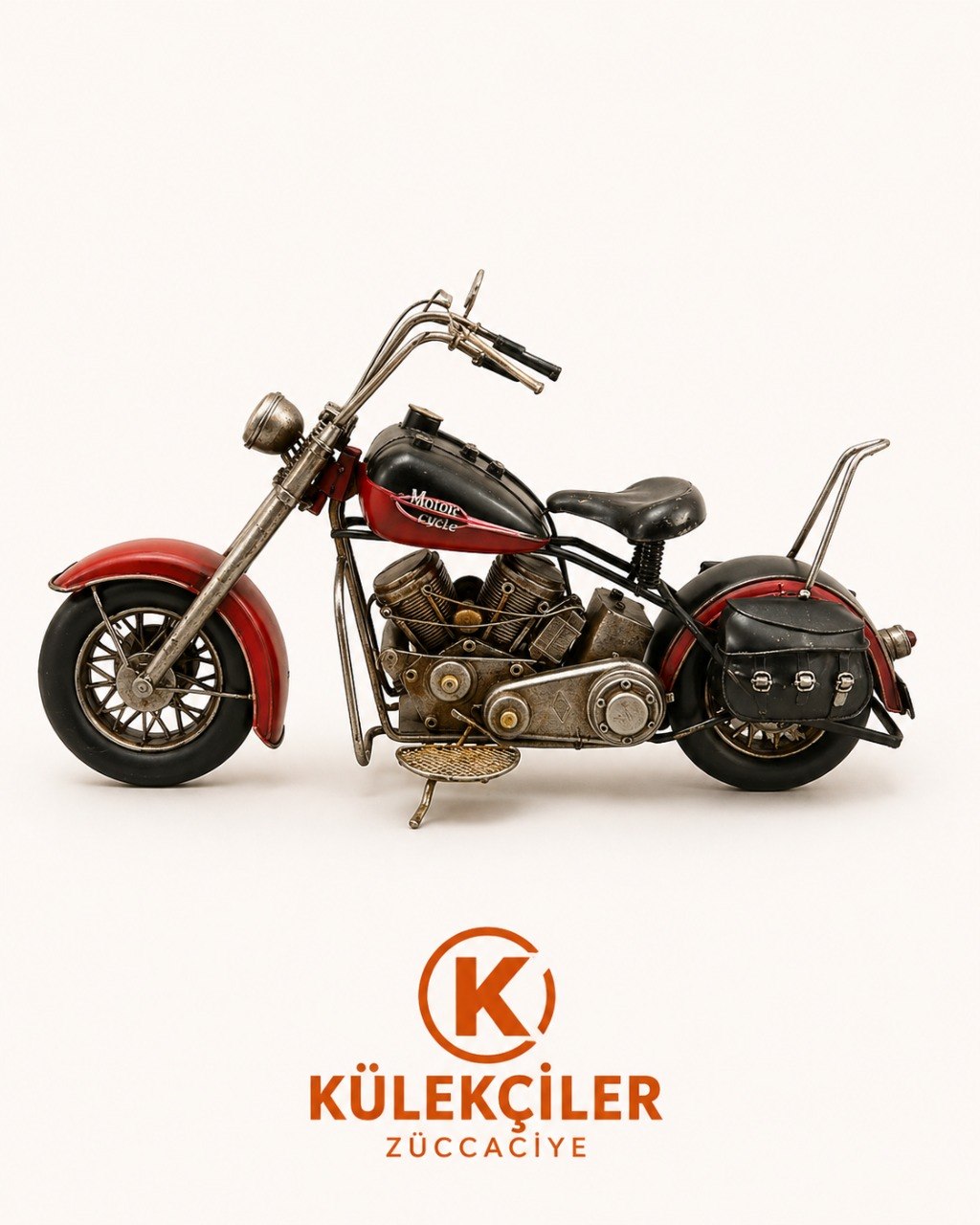 Metal Dekoratif Motorsiklet
